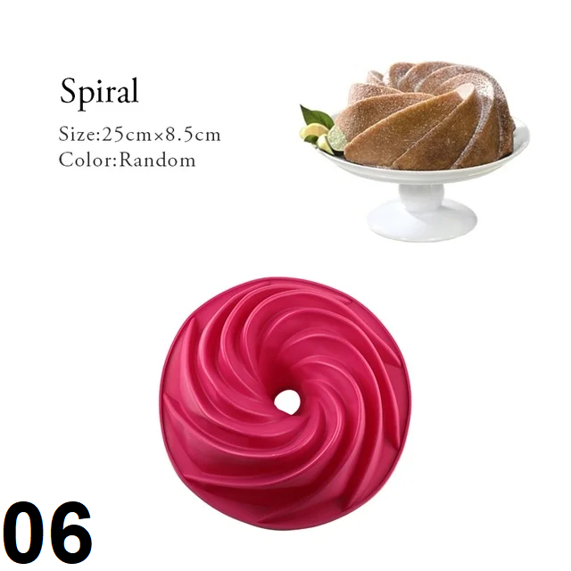 Spiral Silicone Cake Mold