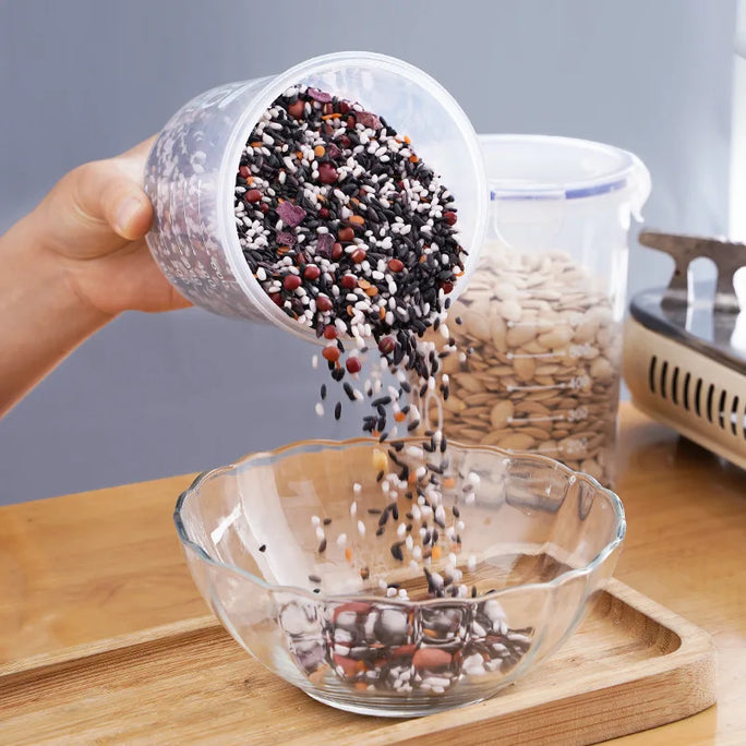 Airtight Transparent Food Jars